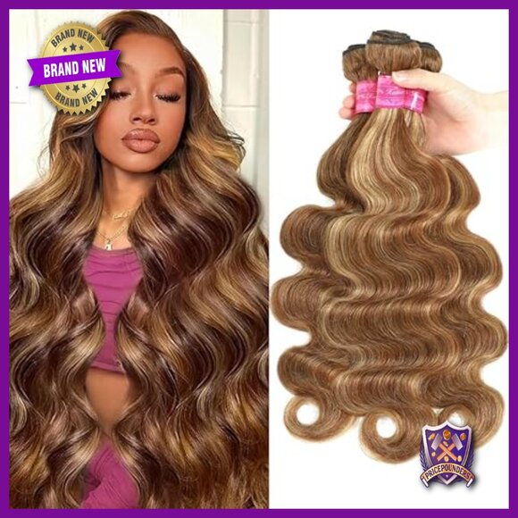 Accessories - Body Wave Human Hair Extensions 3 Bundles 20-24 Inch Brazilian Virgin Sew-In